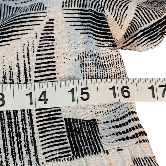 Anthropology Maeve Tania Tiered  Boho Costal Tunic Dress Retaied $130 Women's SP - Picture 9 of 12